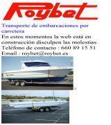 www.roybet.es - Empresa dedicada al traslado por carretera de todo tipo de embarcaciones y fabricacion de remolques