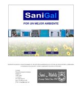 www.sanigal.com - Alquiler de sanitarios wc portátiles de lujo para los eventos más elegantes españa y portugal desde 1972