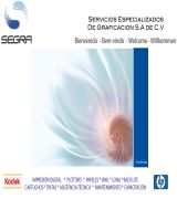 www.segra.com - Empresa dedicada a las áreas de la ingeniería, el diseño, la arquitectura y las artes gráficas que comparten en común la tecnología de impresió