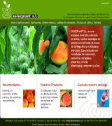 www.selecplant.com - Vivero ubicado en cieza especializado en plantas de variedades frutales como melocotón nectarina paragüayo platerina ciruela albaricoque y también 