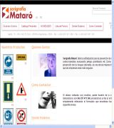 www.serigrafiamataro.com - Fábrica de señales venta de todo tipo de señales de tráfico viales transporte prevención peligro informatívas de obras etc