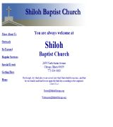 www.shilohchicago.org - Iglesia con reuniones dominicales para la comunidad hispana en chicago. información de ubicación, eventos especiales y contacto.