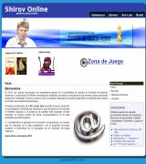 www.shirovonline.com - Novedoso programa de la universidad de salamanca para la enseñanza de ajedrez on line con grandes maestros nacionales e internacionales como shirov r