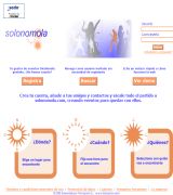 www.solonomola.com - Comunidad online donde puedes crear y gestionar eventos personales y de tus distintos grupos de amigos o conocidos dispones de foros generales restrin