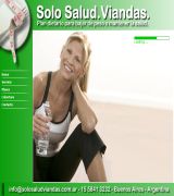 www.solosaludviandas.com.ar - Viandas saludables para todo tipo de dietas bajas en calorias alto rendimiento hipertensión colesterol bajo contenido de sodio mínimo tenor graso o 