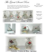 www.souvenirsfiestas15.com.ar - Souvenirs con un toque de magia para tu fiesta de 15 el encanto de una rosa flotando en el aire