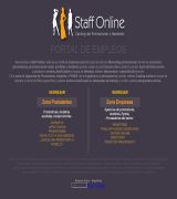 www.staff-on-line.com - Directorio de agencias de promotoras y modelos bolsa de trabajo currículum ofertas de empleo descuentos y bonificaciones casting y presupuestos on li