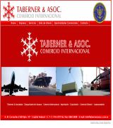 www.taberneryasoc.com.ar - Despachos de aduana importación y exportación asesoramiento gestión aduanera permisos de embarque y fletes marítimos aereos y terrestres comercio 
