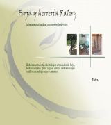 www.tallerraluy.com - Taller familiar dedicado a la herreria y la forja artesanal ademas de los trabajos realizados en carpinteria metalica en hierro y acero inoxidable