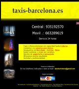 www.taxis-barcelona.es - Taxis monovolumen en barcelona con capacidad de 6 plazas para todo tipo de trayectos como aeropuerto viajes por carretera ciudad de barcelona rutas tu