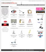 www.technoplus.cl - Empresa especializada en la comercialización de carros manuales para el transporte y manipulación de materiales y escalas o escaleras de aluminio y 