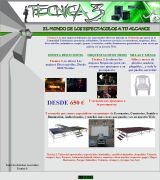 www.tecnica3.es - Alojamiento web profesional