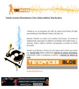 www.tendances.es - Programa de radio de música electrónica contemporánea