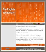 www.theenglishvocabulary.com - Sitio para estudiantes de inglés que deseen incrementar su vocabulario encontrarás vocabulario organizado por categorías y temas tales como el cuer