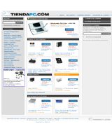 www.tiendapc.com - Tienda virtual especializada en productos informaticos ofertas en ordenadores pda´s dvd impresoras camaras softwarevideos equipos de audio juegos