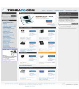 www.tiendapc.com - Tienda virtual especializada en productos informaticos ofertas en ordenadores pda´s dvd impresoras camaras softwarevideos equipos de audio juegos