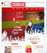 www.tiendascarrion.com - Tiendas por departamentos. ofrece información sobre su historia, tiendas, boletín de noticias y promociones.