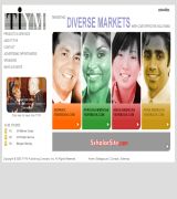www.tiym.com - Empresa de estudios de mercadeo de comunidades hispanas. información de sus productos, tarifas y contacto. [requiere flash]