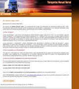 www.tmbernal.com - Transportes nacionales e internacionales de todo tipo de mercancías almacenaje y dustribución de productos perecederos descargas de emergencia merca