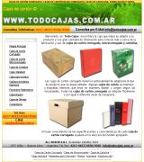 www.todocajas.com.ar - Cajas de cartón corrugado microcorrugado y cartulina fabricación y venta en argentina
