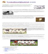 www.todorealmadrid.com - Página web no oficial del real madrid de fútbol incluye información actualizada fotos y vídeos del real madrid sus jugadores himnos historia palma