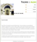 www.toldosmadrid.es - Somos fabricantes e instaladores de toldos pergolas cubiertas de motores verandas mosquiteras y motores