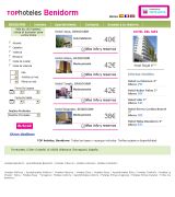 www.topbenidormhoteles.com - Sistema para reservar hoteles con confirmación instantánea ofrece reserva de hoteles en benidorm costa blanca costa del azahar y costa de valencia
