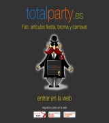 www.totalparty.es - Empresa especializada en comercializar artículos para fiestas y eventos