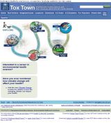 toxtown.nlm.nih.gov - Esta es una presentación sobre las sustancias químicas y los riesgos para la salud ambiental que podría encontrar usted en la vida diaria en lugare