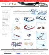 www.trendysur.com - Tienda online de bisutería al por mayor ofrecemos una gran variedad con más de 1000 artículos diferentes y modelos nuevos cada semana precios muy c