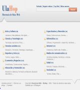 www.ulahop.com - Directorio de sitios web organizados en categorías y subcategoriás inclusión gratuita sin enlace recíproco