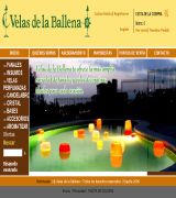 www.velasdelaballena.es - Velas artesanales fanales de todos los colores aromas y formas velas flotantes