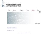 www.velersicatamarans.com - Alquiler de catamaranes y veleros con o sin patrón baleares y costa brava