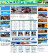 www.viajessendasur.es - Agencia de viajes con portal web de venta online potente buscador de hoteles reserva de estancias en la península baleares canarias circuitos por eur
