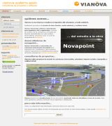 www.vianova.es - Consultores de software y proyectos para ingeniería civil urbanismo y medio ambiente proyectos de trazado de carreteras y ferrocarriles diseño de vi