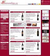 www.vinosonline.es - Venta de vinos licores cavas champagnes y accesorios de primera calidad y máximo nivel avalados por nuestra experiencia en el sector