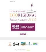 www.vinosygourmetregional.com - Muestra regional de vinos y gourmet expositores de todo el país en una muestra unica para disfrutar sabores y sentidos
