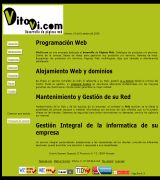 www.vitovi.com - Pagina de promoción de vitovicom empresa dedicada al desarrollo y programación de páginas web para pymes de granada