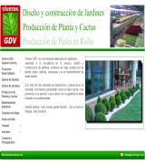 www.viverosgdv.com - Diseño y construcción de jardines y canchas empastadas. venta e instalación de plantas, árboles y pasto en rollo. mantenimiento de áreas verdes.