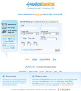 www.vuelosbaratos.es - El comparador independiente de vuelos más visitado en españa en el 2007 encuentra ofertas de vuelos en más de 600 aerolíneas y 140 webs de viajes 