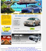 www.zipp.com.mx - Cancun car rental book on line get your 1st day free